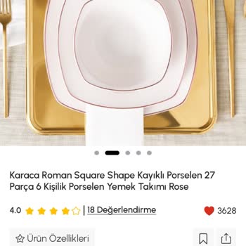 Karaca Mağazasından Aldığım Ürün Eksik Ve İlgisizlikle Karşılaştım