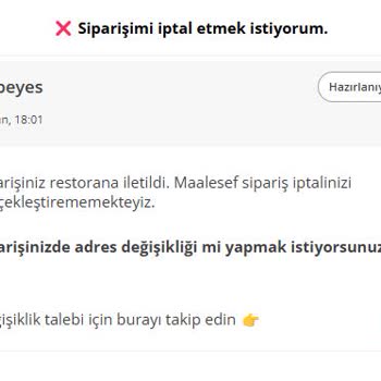 Yanlış Adrese Giden Sipariş Ve İptal Sorunu