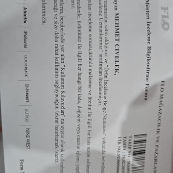 FLO'dan Aldığım Ayakkabı Garanti Mağduru Oldu