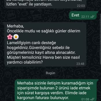 İade Sürecindeki İletişim Eksikliği