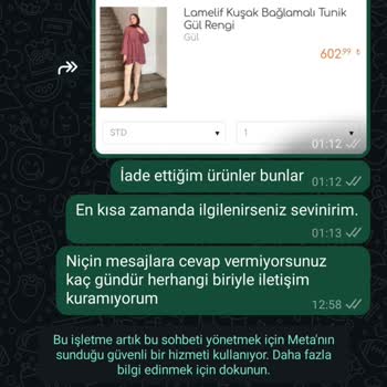İade Sürecindeki İletişim Eksikliği