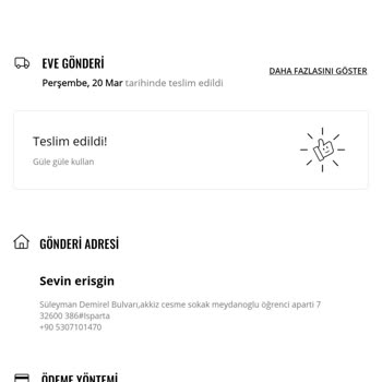 Hediye Paketi Ücreti Alındı Ama Gönderilmedi