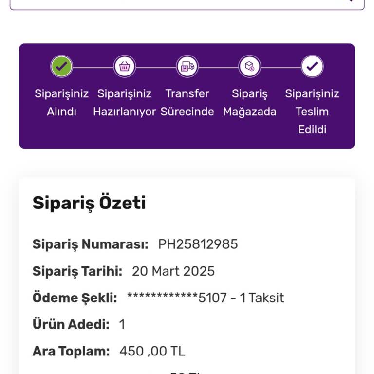 Gratis.com'da Mağazadan Teslim Alımında Yaşanan Sorun
