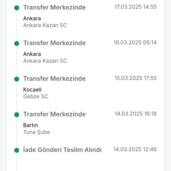 Trendyol Express'te Bekleyen Kargo Sorunu