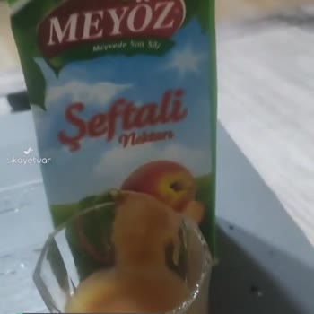 Meyöz Meyve Suyu Pişmanlıktır