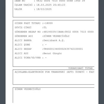 Yanlış İsimle Onaylanan FAST İşlemi