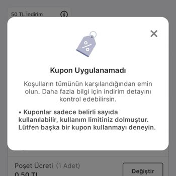 Migros Hemen Uygulamasında Kupon Kullanım Sorunu Ve İlgisiz Müşteri Hizmetleri