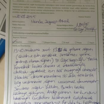 Muayene Randevusunda Karşılaşılan Saygısızlık Ve İlgisizlik