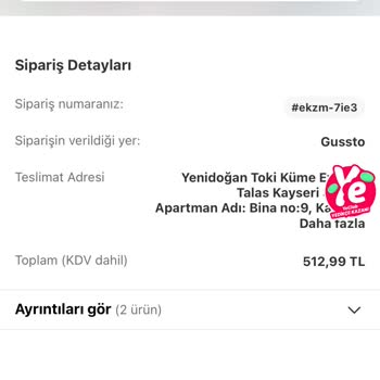 Yemeksepeti Siparişimde Gecikme Ve İptal Sorunu