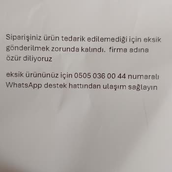 Eksik Ürün Ve Geciken Kargo: İade Sorunu