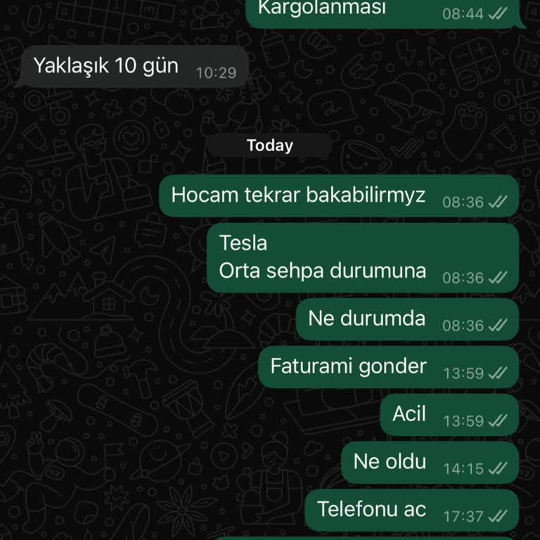 Mobilya Siparişi Verdim, Orta Sehpa Gelmedi!