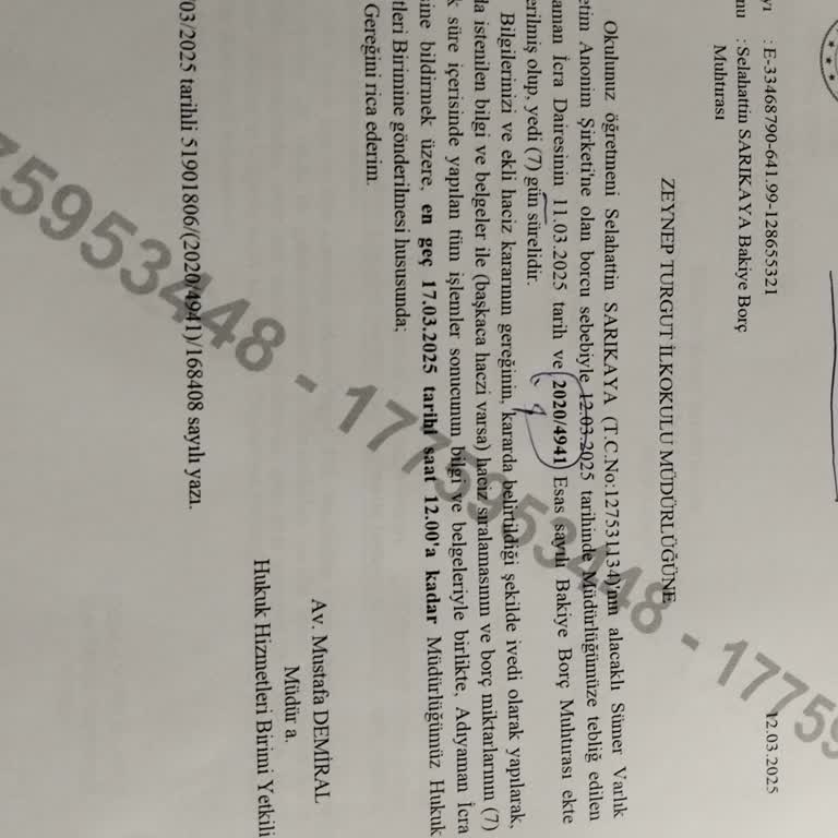 Ödenmiş Borcun Yeniden Tahsil Edilme Çilesi