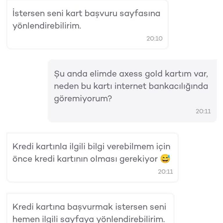Yurt Dışında Akbank Axess Gold Kart Bilgilerine Erişememe Sorunu