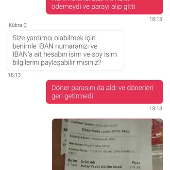 Eksik Sipariş Ve Geciken İade: Yemeksepeti'nde Hayal Kırıklığı