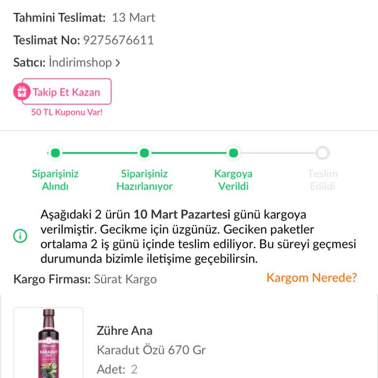 Sürat Kargo Cevizli Şubesi: 10 Günlük Teslimat Kabusu