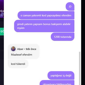 Promosyon Kodu Mağduriyeti: Kazancım Silindi