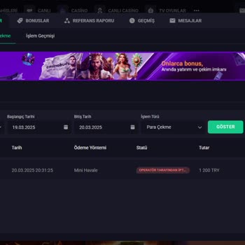 Promosyon Kodu Mağduriyeti: Kazancım Silindi