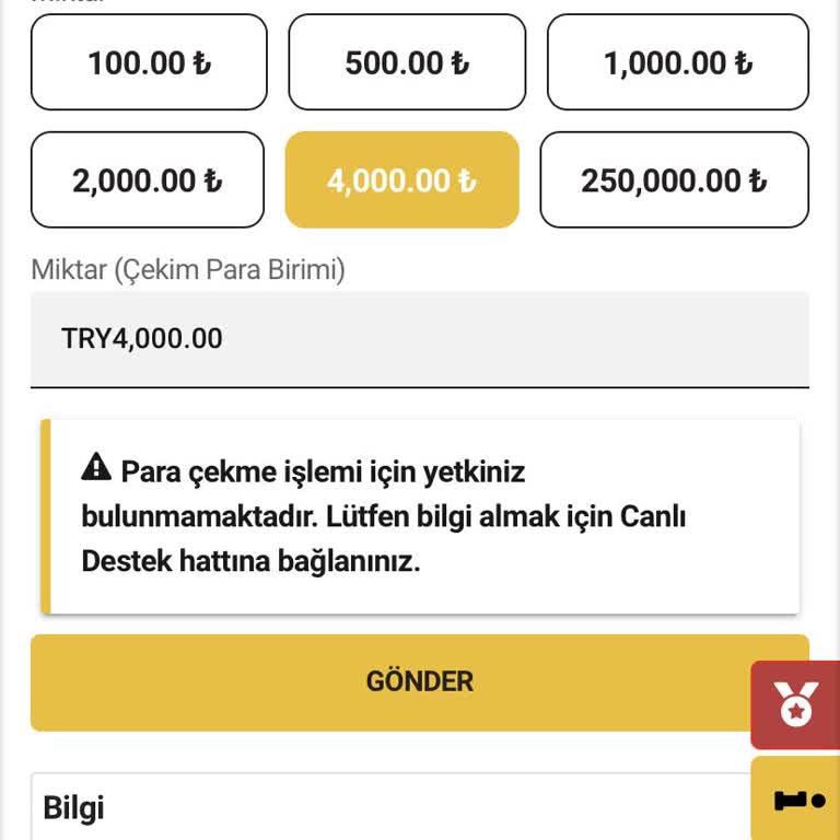Betebet'te 85 Bin Tl Kazandım Hesabım Donduruldu