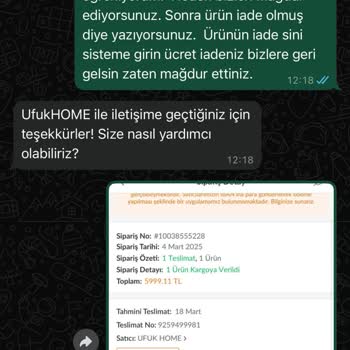 Trendyol Ve Ufuk Home Arasında Kaybolan Sipariş: Müşteri Mağduriyeti