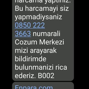 Enpara Kredi Kartım Kopyalandı: İşlemler İptal Edilemiyor