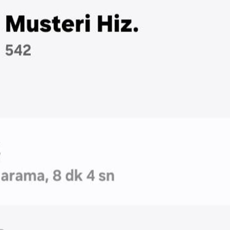Müşteri Hizmetleri Sorunları Çözmüyor