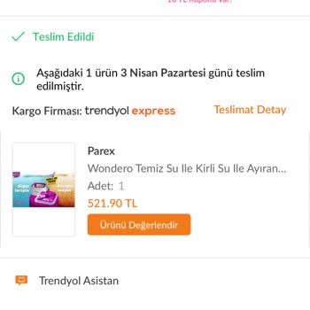 Parex Ürünü: Kısa Sürede Bozulan Sap Ve Yedek Parça Sorunu