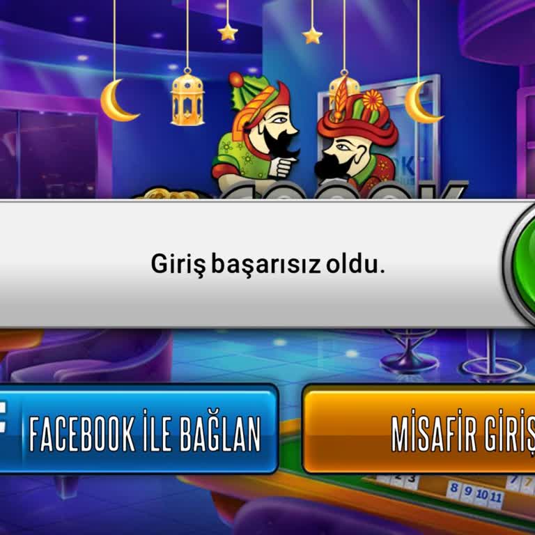 Zynga Çanak Okey Plus'a Bağlanamıyorum