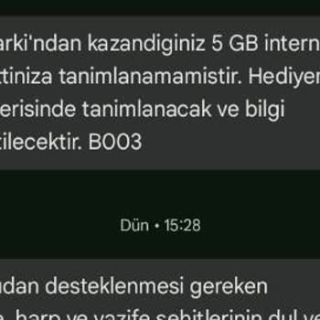 Vodafone Hediye Çarkı Sorunu: İnternet Gelmiyor!