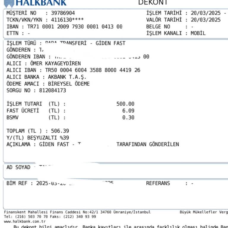Haksız Para Talebi Ve Kullanım Engeli