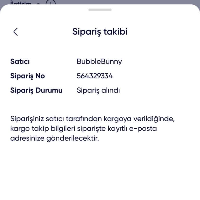 Sipariş İptali Ve Fiyat İadesi Talebi