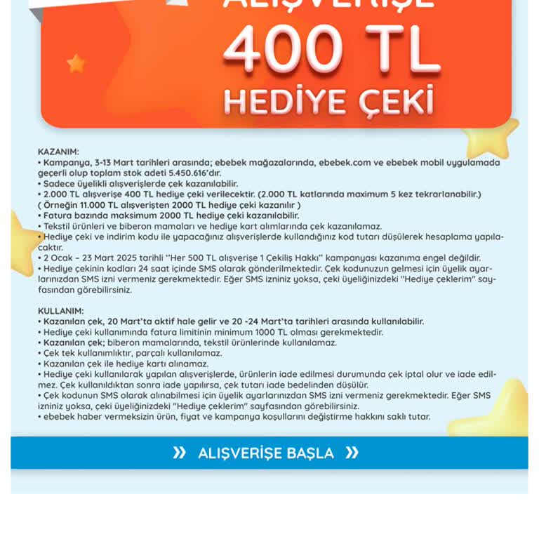 Hediye Çeki Mağduriyeti Ve Stok Sorunu