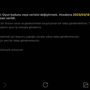 Haksız Hesap Engeli Ve Yetersiz Destek