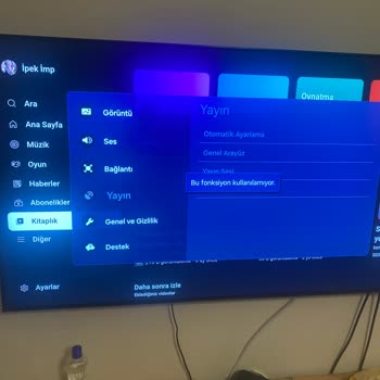 Samsung Smart TV Manuel Kanal Ayarlama Sorunu