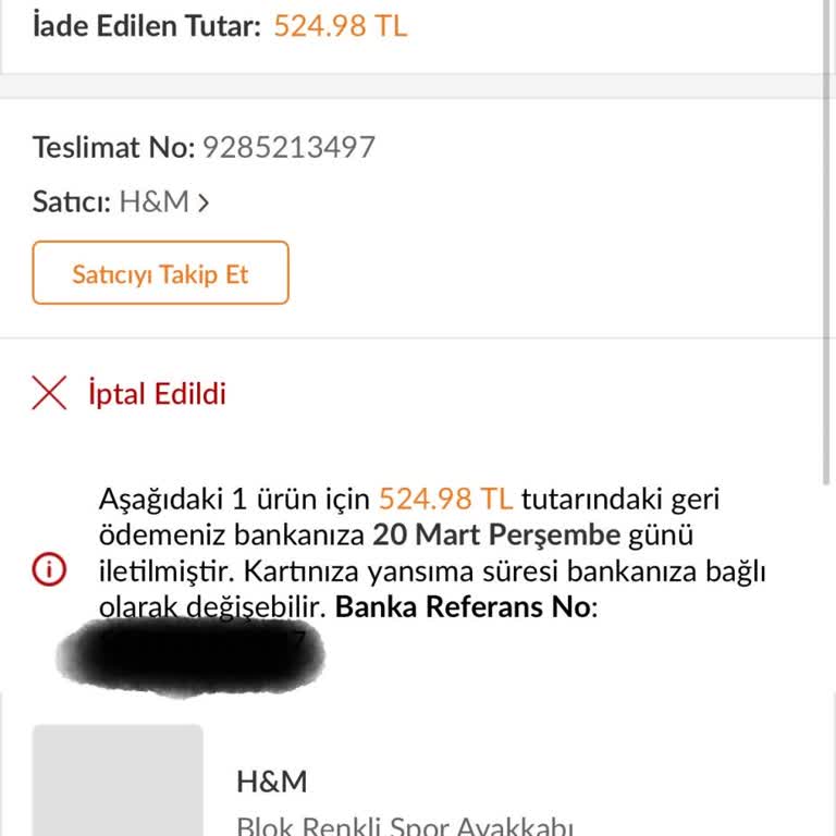 Otomatik İptal Edilen Sipariş Sorunu