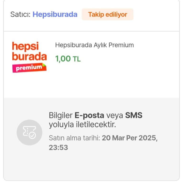 İzinsiz Hepsiburada Premium Üyeliği Ve Ücret Kesintisi