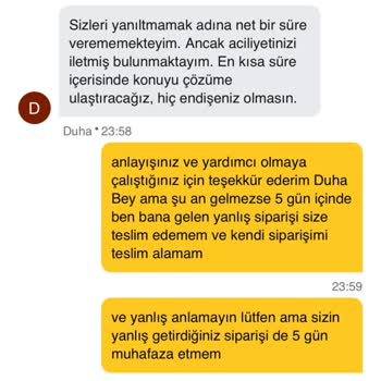 Yanlış Sipariş Ve Cevapsız Destek: Migros Hüsranı