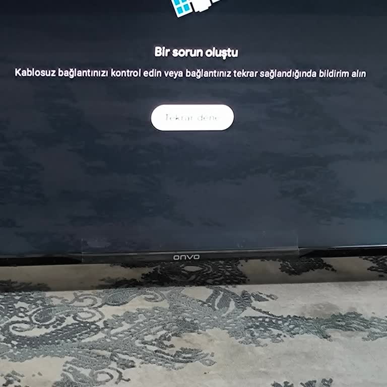 Onvo Smart TV Play Store Bağlantı Sorunu