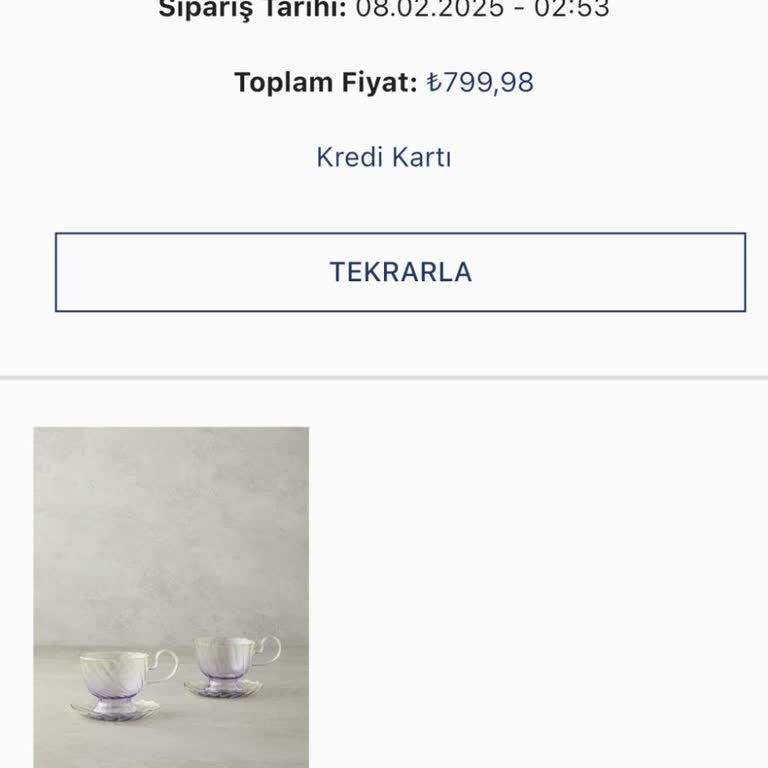 English Home Siparişimiz Aylardır Gelmedi