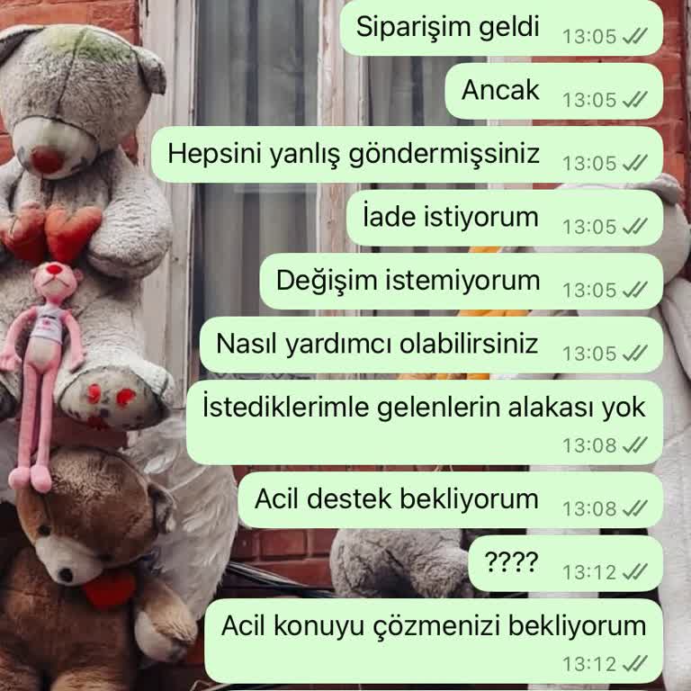 İletişim Sorunları Ve İade Süreci