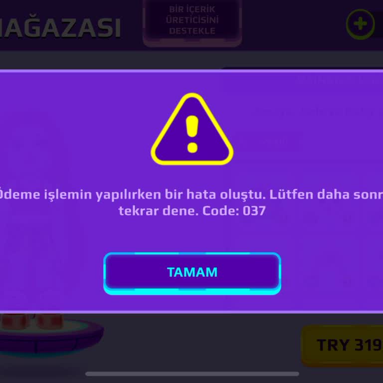 PK XD Oyun İçi Satın Alım Sorunu Ve Destek Eksikliği