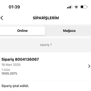 Sephora'dan Sipariş İptali Ve Bilgilendirme Eksikliği