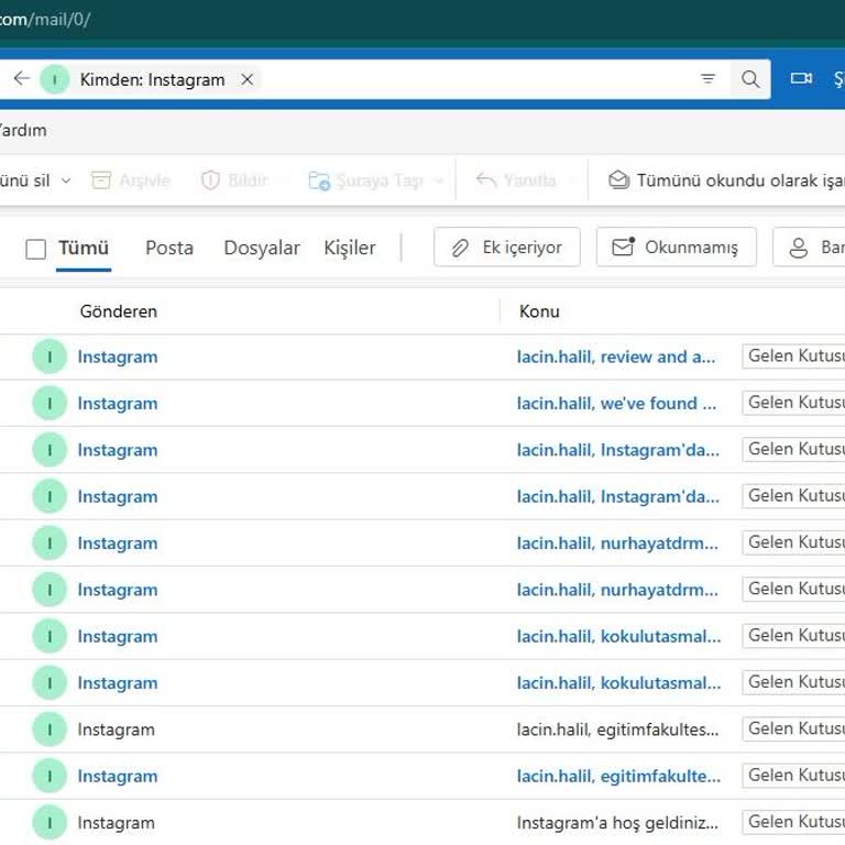 Instagram Hesabına Erişim Sorunu ve Yanlış E-posta Adresi