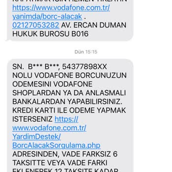 Yanlış Haciz Mesajlarıyla Sürekli Rahatsız Ediliyorum