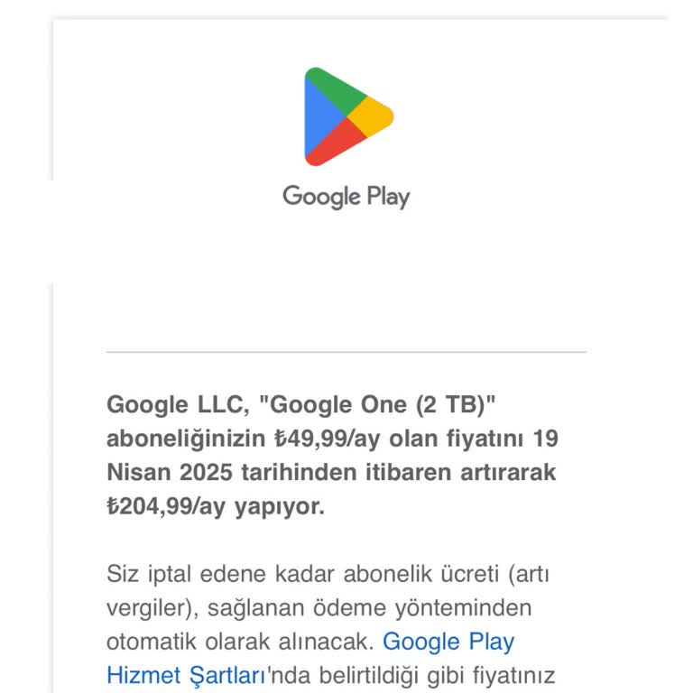 Google One Üyelik Ücretine Fahiş Zam Tepkisi