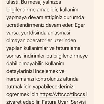 Vodafone'un Sürekli Yanlış Fatura Uygulaması