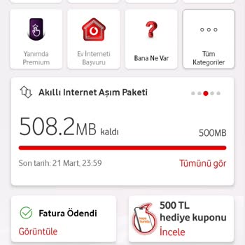 Vodafone'un Sürekli Yanlış Fatura Uygulaması