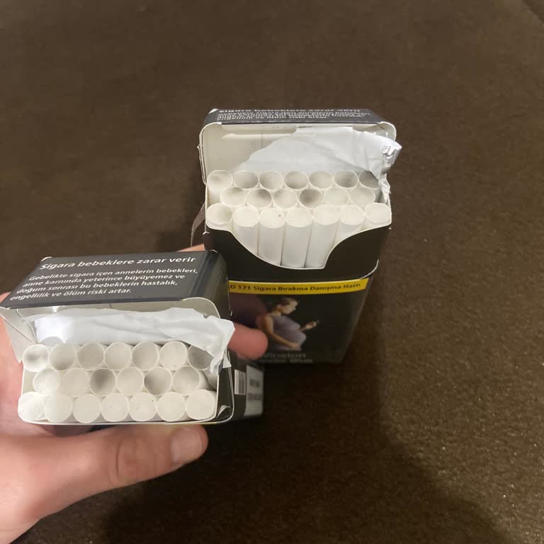 Sigara Paketlerinde Anormal Siyahlık