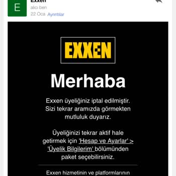 Exxen Abonelik İptali Sonrası Haksız Ücret Kesintisi