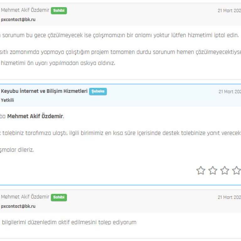 Gece Vakti Askıya Alınan Hizmet Ve Destek Eksikliği