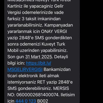 Kuveyt Türk'te Taksitlendirme Sorunu Ve Geç Gelen Kredi Kartı